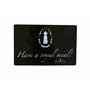 Tapis Trixie Have a royal meal Noir Plastique 44 × 28 cm