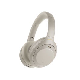 Sony WH1000XM4S.CE7 Casque à réduction de bruit sans fil Bluetooth Argent
