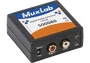 Muxlab Convertisseur Audio Numérique S/PDIF Toslink Optique vers RCA - Extracteur Audio