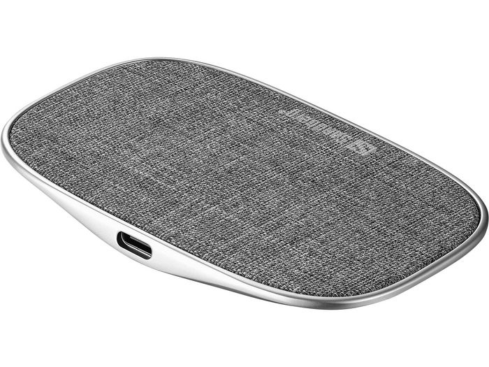 Sandberg SleekPad Chargeur sans fil 15W Fast Charge Qi Aluminium et tissu pour smartphone