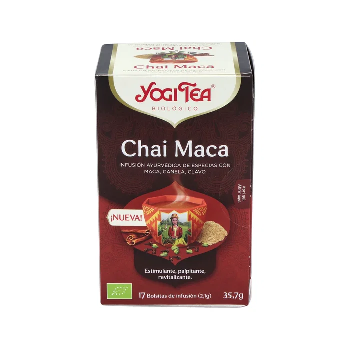 YOGI TEA Chai Maca Organic 17 sachets de 2,1g