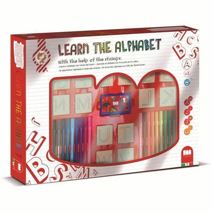 Multiprint Coffret Apprends l'alphabet - Lettres capitales Multiprint Coffret Apprends l'alphabet - Lettres capitales