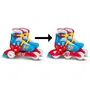Paw Patrol Patins en Ligne Évolutifs 2 en 1 - Tri-Skate et Roller Inline - Taille Ajustable 27-30 - Roues PVC 60mm et Frein Arrière