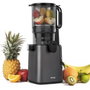 Hkoenig GSX26 Extracteur de jus ouverture large, 1,8 L, Noir