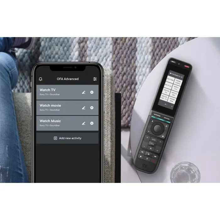 One For All Smart Control Pro Touch 12en1 Télécommande Universelle pour 12 Appareils Tactile