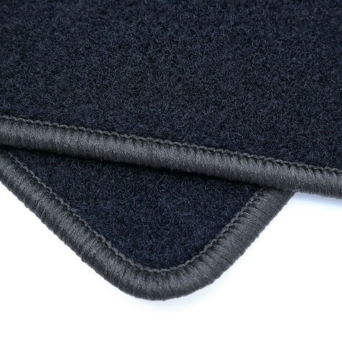 Set de tapis de voitures OCC Motorsport OCCPG0008GD Noir Gris foncé Peugeot 208 Velours 5 Pièces