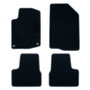 Set de tapis de voitures OCC Motorsport OCCPG0008GD Noir Gris foncé Peugeot 208 Velours 5 Pièces
