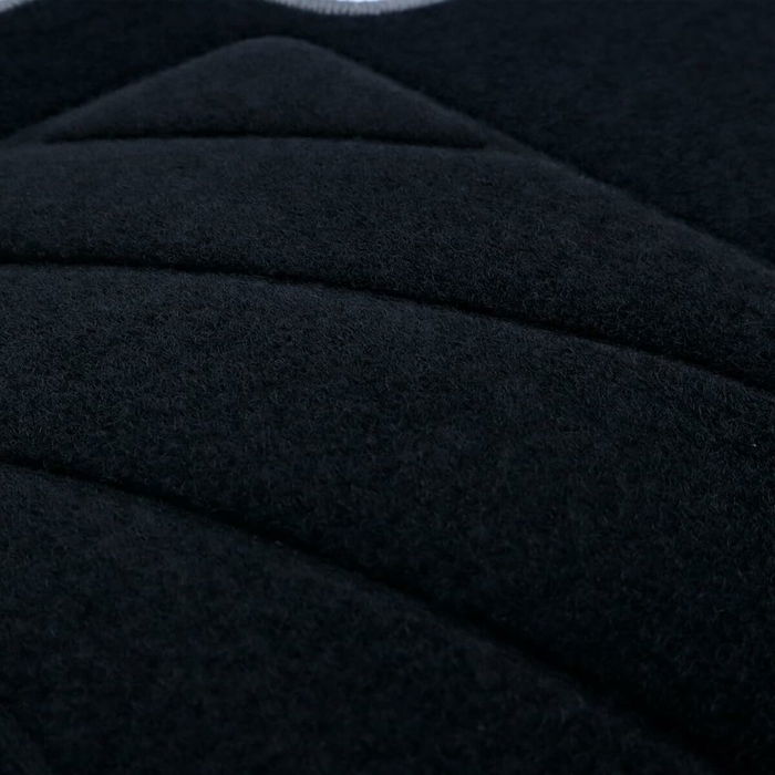 Set de tapis de voitures OCC Motorsport OCCPG0008GD Noir Gris foncé Peugeot 208 Velours 5 Pièces