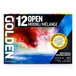 Golden Set de mélange de couleurs acryliques OPEN