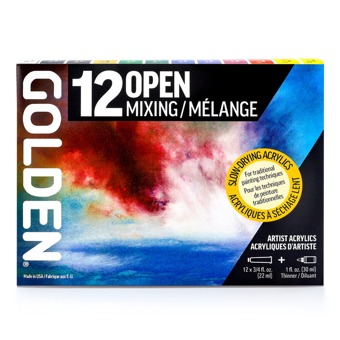 Golden Set de mélange de couleurs acryliques OPEN Golden Set de mélange de couleurs acryliques OPEN