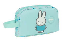 Safta - Porte-petit-déjeuner thermos isotherme avec bouteille d'eau Miffy "Friends" - 21,5 x 12 x 6,5 cm