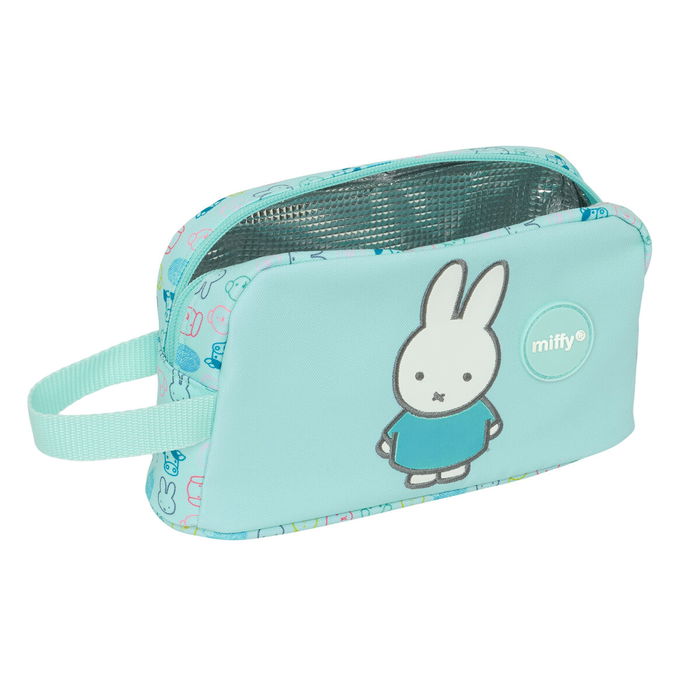 Sac glacière goûter Miffy Friends Bleu 21,5 x 12 x 6,5 cm Sac glacière goûter Miffy Friends Bleu 21,5 x 12 x 6,5 cm