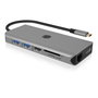 Icy ICY BOX IB-DK4061-CPD Station d'accueil Notebook 12-en-1 USB-C