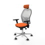 Piqueras y Crespo Chaise de Bureau 3D086G2 Orange
