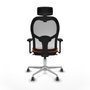 Piqueras y Crespo Chaise de Bureau 3D086G2 Orange