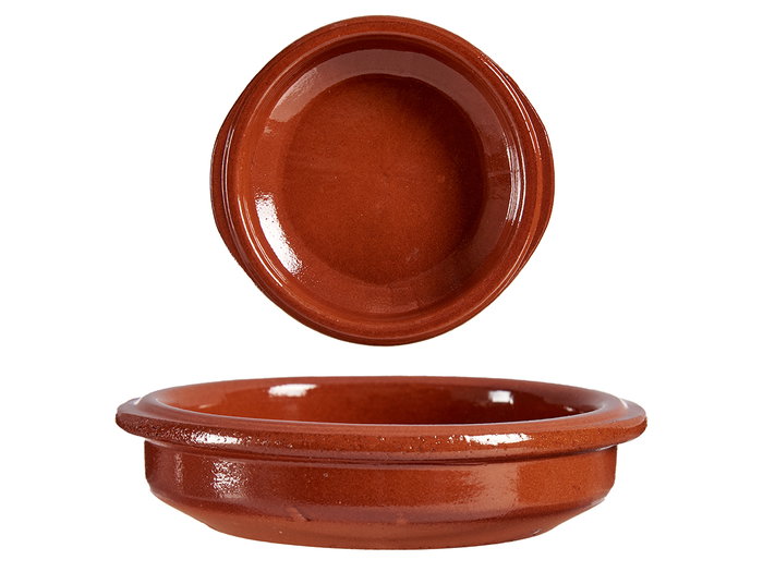 La Dehesa Cazuela ronde en terre cuite diamètre 10 cm couleur miel (Set de 45)