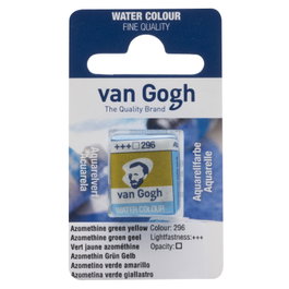 Van Gogh Boîte d'aquarelle en pastilles Azometino Verde Amarillo 296