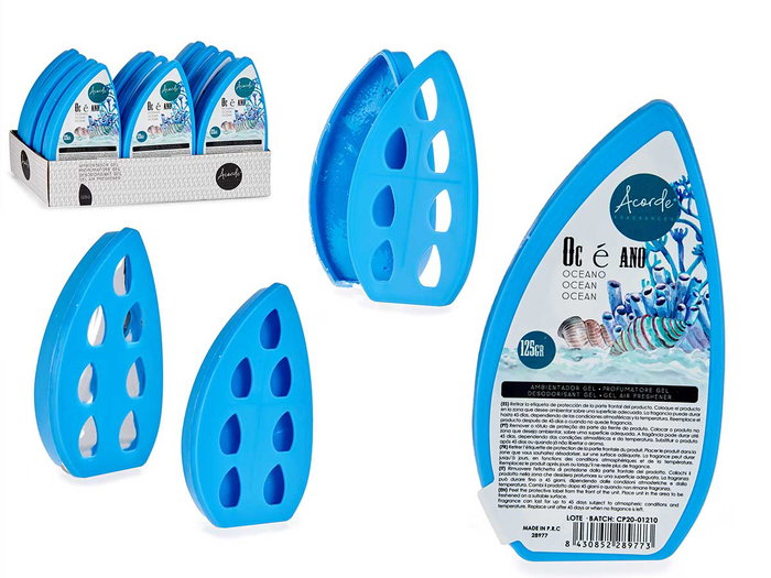 ACORDE Ambientador Gel Oceano 125g ACORDE Ambientador Gel Oceano 125g