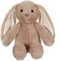 Gipsy Toys Trendy Bunny - Lapin en peluche taupe 28 cm - Peluche douce, animal câlin pour enfant, cadeau