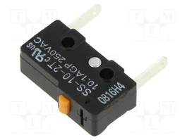 Aratas (Formerly Omron Components) Microcommutateur SNAP ACTION SS-10-2T SPST-NC sans levier
