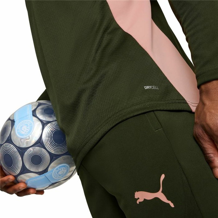 Sweat-shirt d'Entraînement pour Adultes Puma Manchester City 24/25 Training Olive 148 Shake