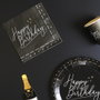 Party Time Lot de 20 serviettes en papier pour anniversaire