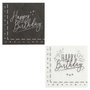 Party Time Lot de 20 serviettes en papier pour anniversaire