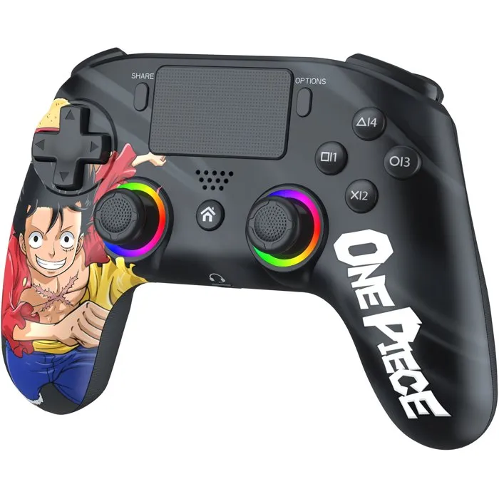 Subsonic Manette sans fil One Piece Luffy Fishman - PS5 / PC - Noir