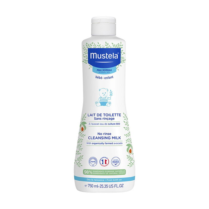 Mustela Lotion à l'avocat bio pour bébé et enfant 750 ml