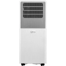Qlima P 335 Smart - Climatiseur mobile Wi-Fi 3,5 kW, multifonction climatisation/ventilation/déshumidification, idéal pour 72 à 107 m³