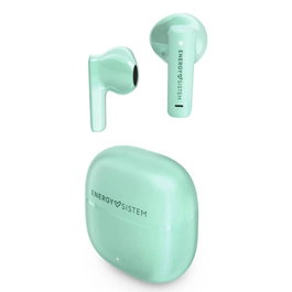Energy Sistem StreetMusic Écouteurs Bluetooth 5.4 True Wireless Intra-auriculaires Menta, Autonomie 20h, Charge USB-C, Micro Intégré