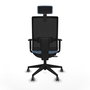 Chaise de Bureau avec Appui-tête Horna Traslack Piqueras y Crespo 1D066G2