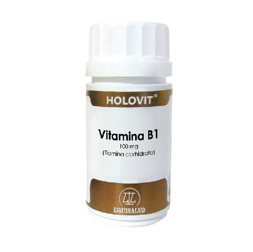 EQUISALUD HOLOVIT VIT. B1 100mg 50 capsules