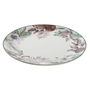 Assiette plate DKD Home Decor Fleurs Porcelaine (27 x 27 x 2 cm)