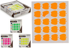 Pincello Étiquettes Adhésives 22x49 mm Pomme Surtis 5 Pièces 19x17x4 cm (Set de 120)