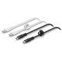 Belkin BoostCharge Pro Flex Lot de 2 câbles USB-C vers USB-C, 1 m, Noir et Blanc