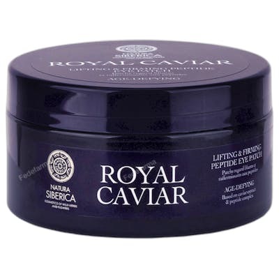Natura Siberica Royal Caviar Parche Contorno Ojos Reafirmante - Parches raffermissants pour le contour des yeux au caviar royal, 60 unités Natura Siberica Royal Caviar Parche Contorno Ojos Reafirmante - Parches raffermissants pour le contour des yeux au caviar royal, 60 unités