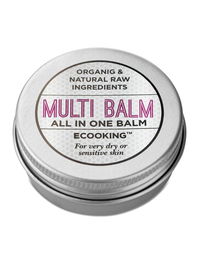Ecooking Multi Balm - Baume hydratant multi-usage pour les yeux, les joues, les lèvres et le corps - 15 ml
