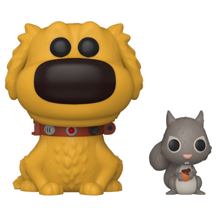 Funko - Figurine POP Dug Days : Dug avec un écureuil - Figurine collection