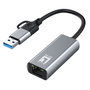 LevelOne USB-0423 Adaptateur réseau 2,5G USB-C/A