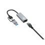 LevelOne USB-0423 Adaptateur réseau 2,5G USB-C/A