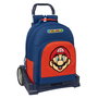 Cartable Super Mario Mamma mia Rouge Blue marine 32 x 42 x 15 cm