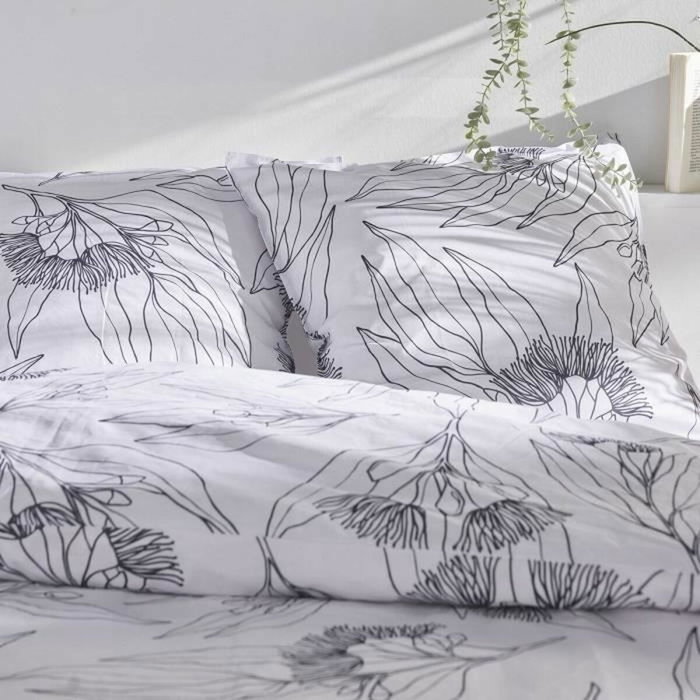 Today Parure de couette Sunshine 17.8 Blanc 220x240cm Today Parure de couette Sunshine 17.8 Blanc 220x240cm