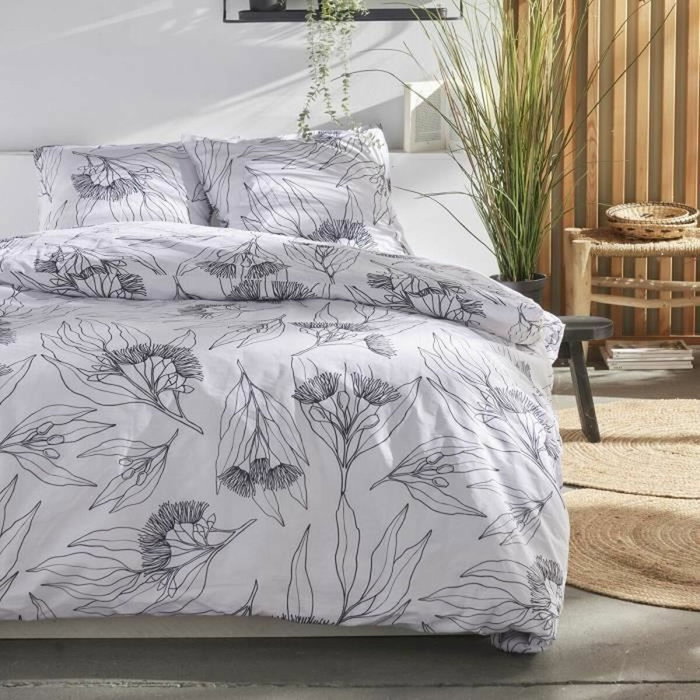 Today Parure de couette Sunshine 17.8 Blanc 220x240cm Today Parure de couette Sunshine 17.8 Blanc 220x240cm