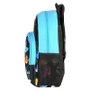 PERONA Sac à Dos Junior 43 cm à Motif Papillons, Dos et Bretelles Rembourrés, Système Adaptable pour Chariot, Compartiments Multiples, Réfléchissant