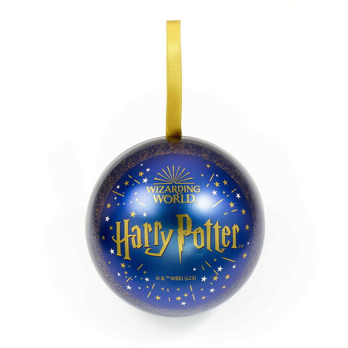 THE CARAT SHOP Colgante Castillo Hogwarts + Bola de Navidad Harry Potter - Collier 40cm avec prolongateur 5cm, Boule à neige 8.5cm en alliage zinc doré THE CARAT SHOP Colgante Castillo Hogwarts + Bola de Navidad Harry Potter - Collier 40cm avec prolongateur 5cm, Boule à neige 8.5cm en alliage zinc doré