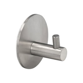 MAURER Crochet de salle de bain individuel chromé inox