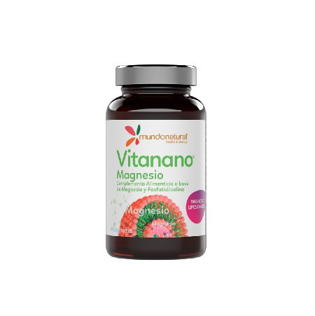 MUNDONATURAL VITANANO MAGNESIO liposomado 30cap. MUNDONATURAL VITANANO MAGNESIO liposomado 30cap.