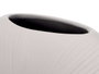 Giftdecor Vase Céramique Gris 29x26x11 cm Design Circulaire pour Déco Maison (Set de 4)