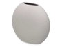 Giftdecor Vase Céramique Gris 29x26x11 cm Design Circulaire pour Déco Maison (Set de 4)